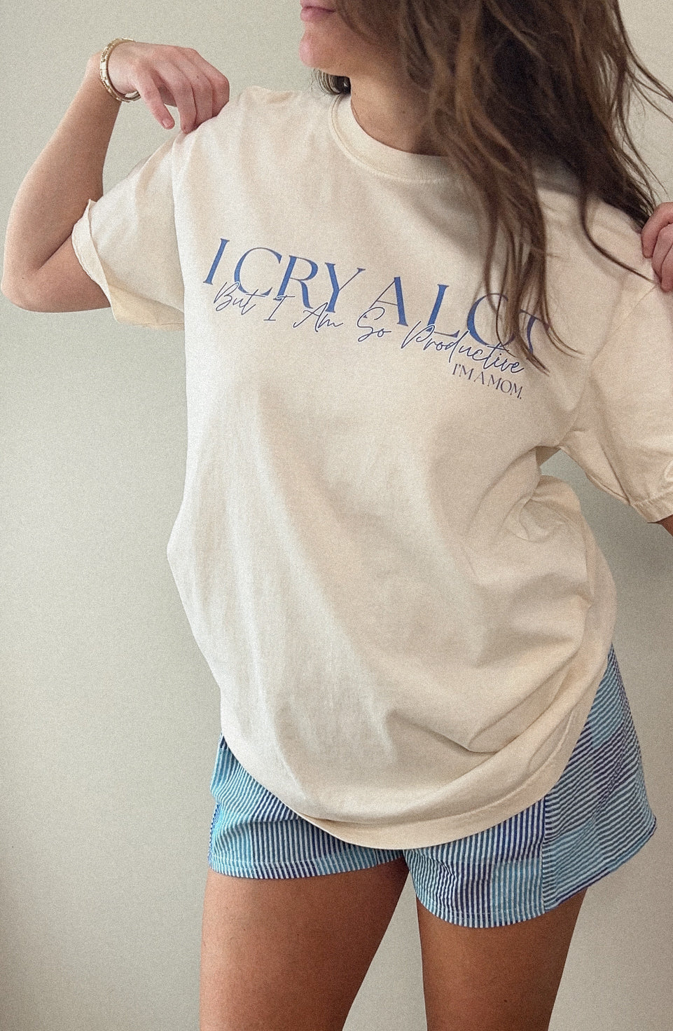 The I Cry A Lot Tee