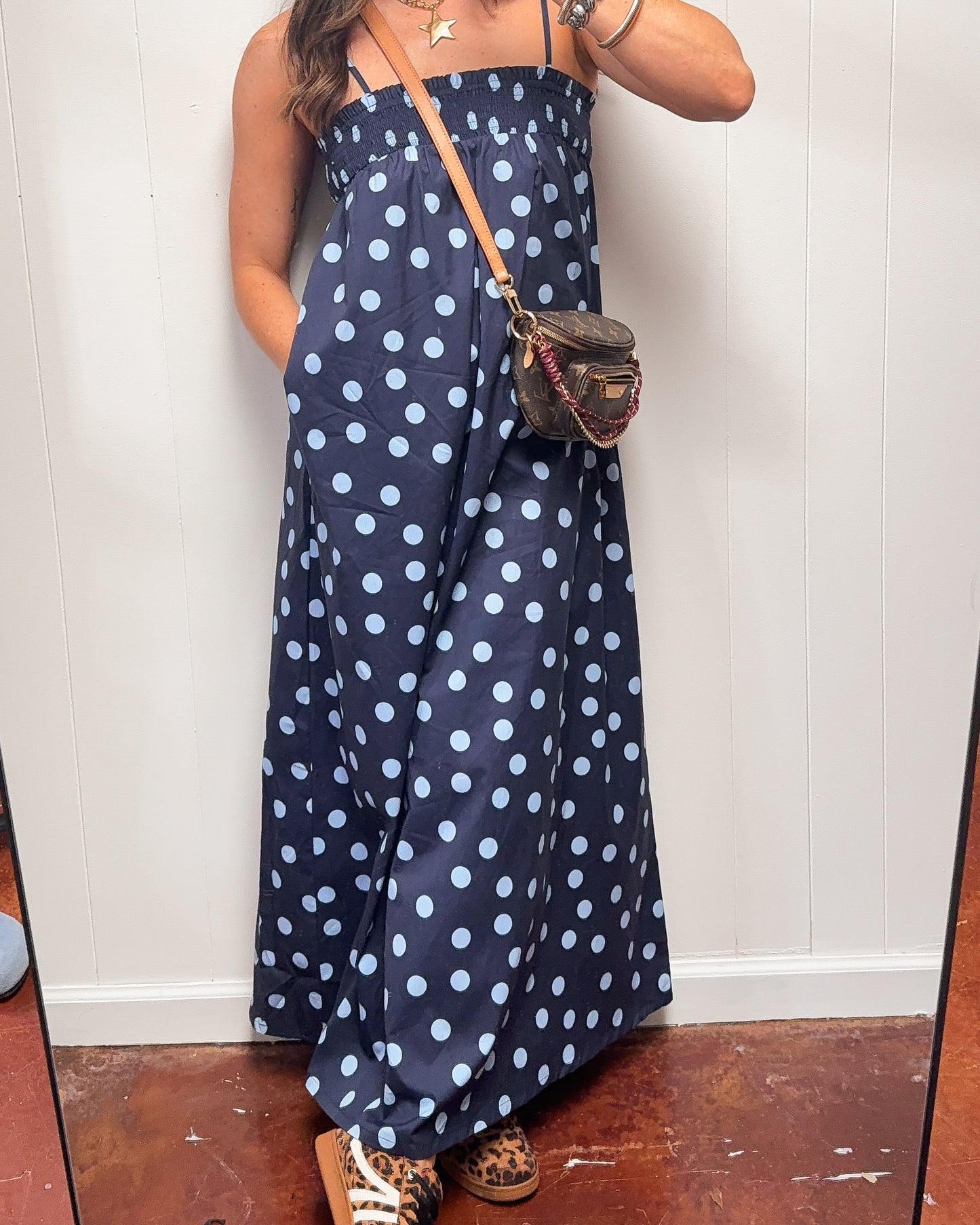 The Polka Pop Maxi Dress