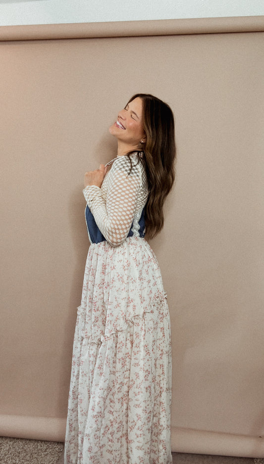 The Petal and Lace Dress