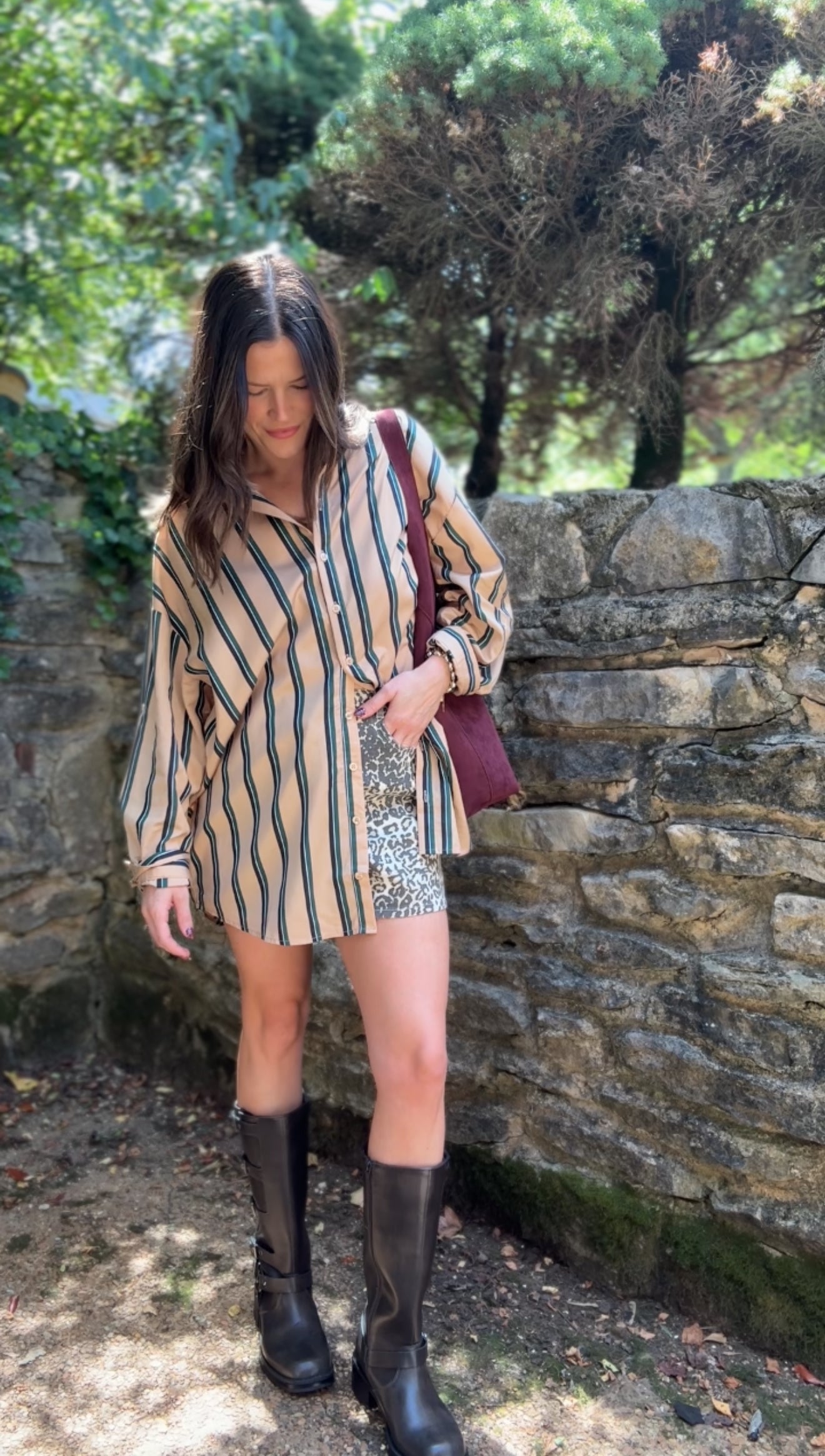 The Statement Stripe Button Down