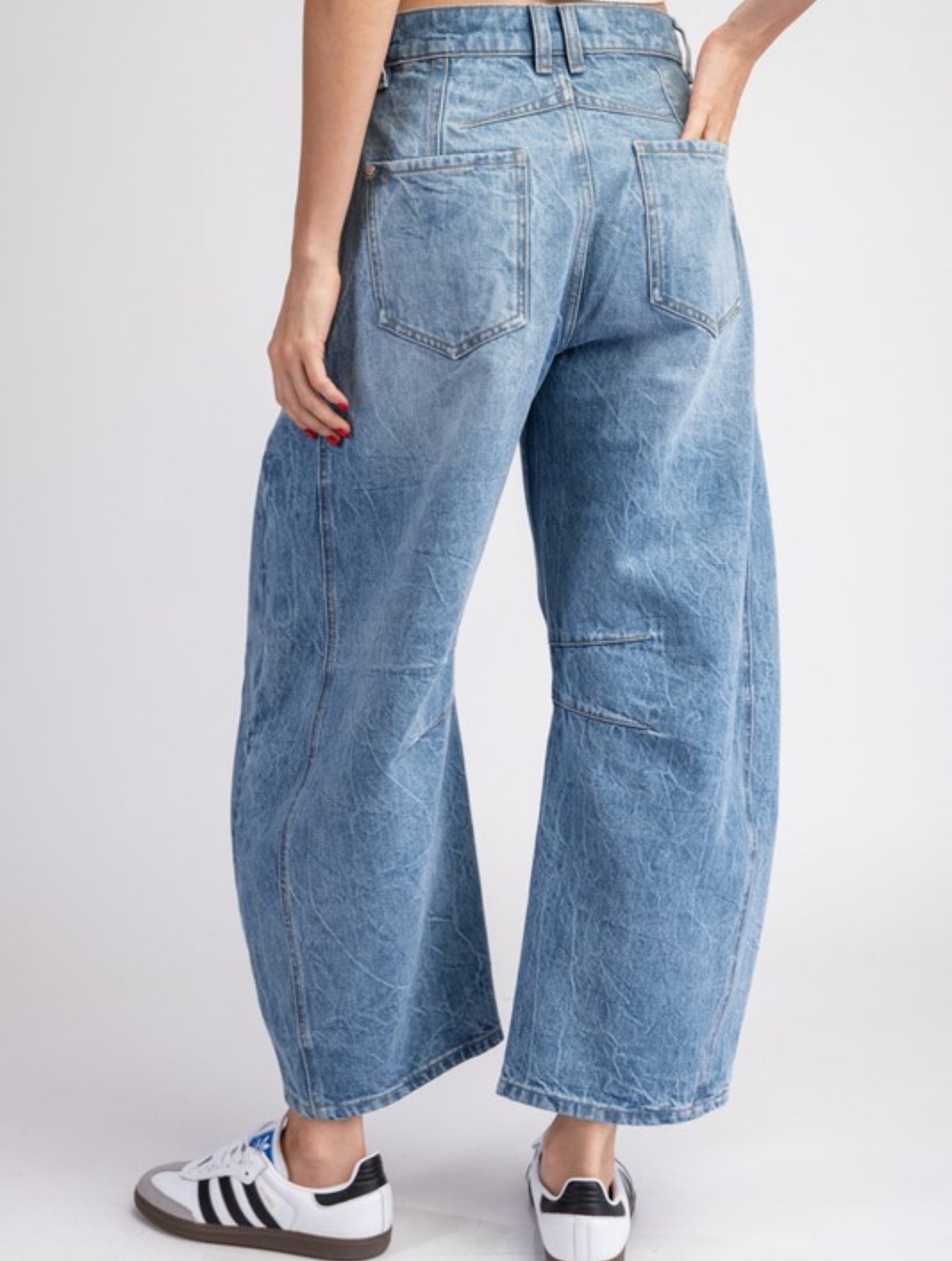 The Brooks Barrel Jeans