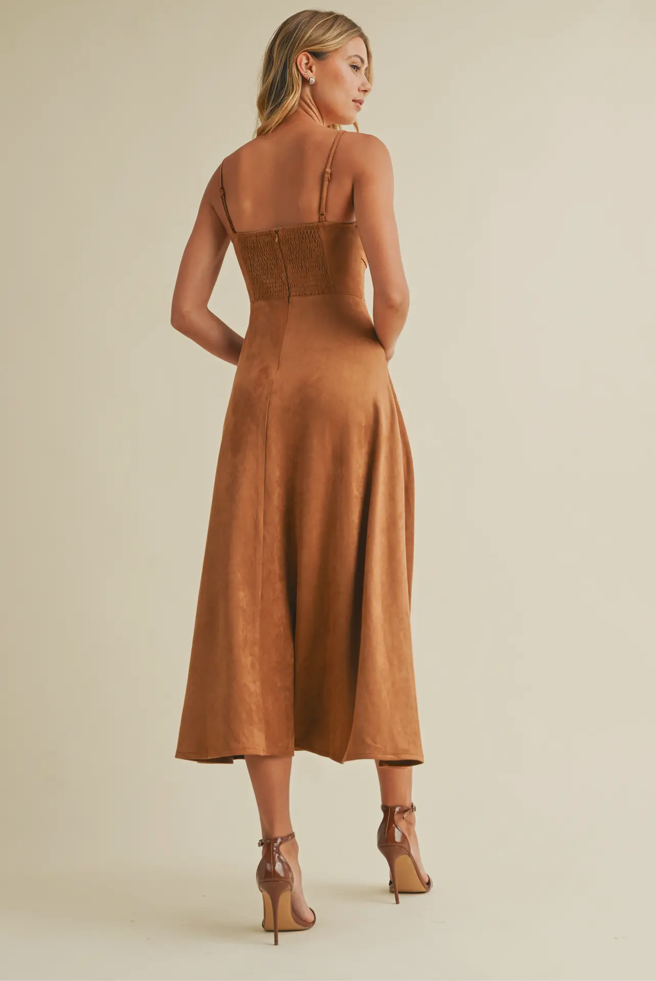 Cinnamon Girl Midi Dress