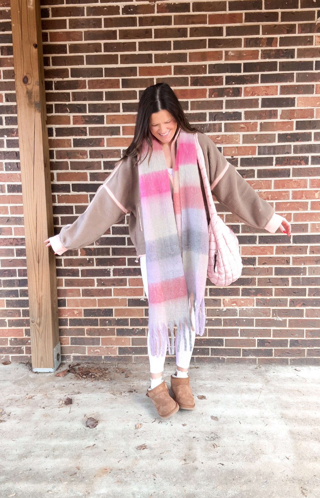 1 LEFT - Girl On The Go Pullover