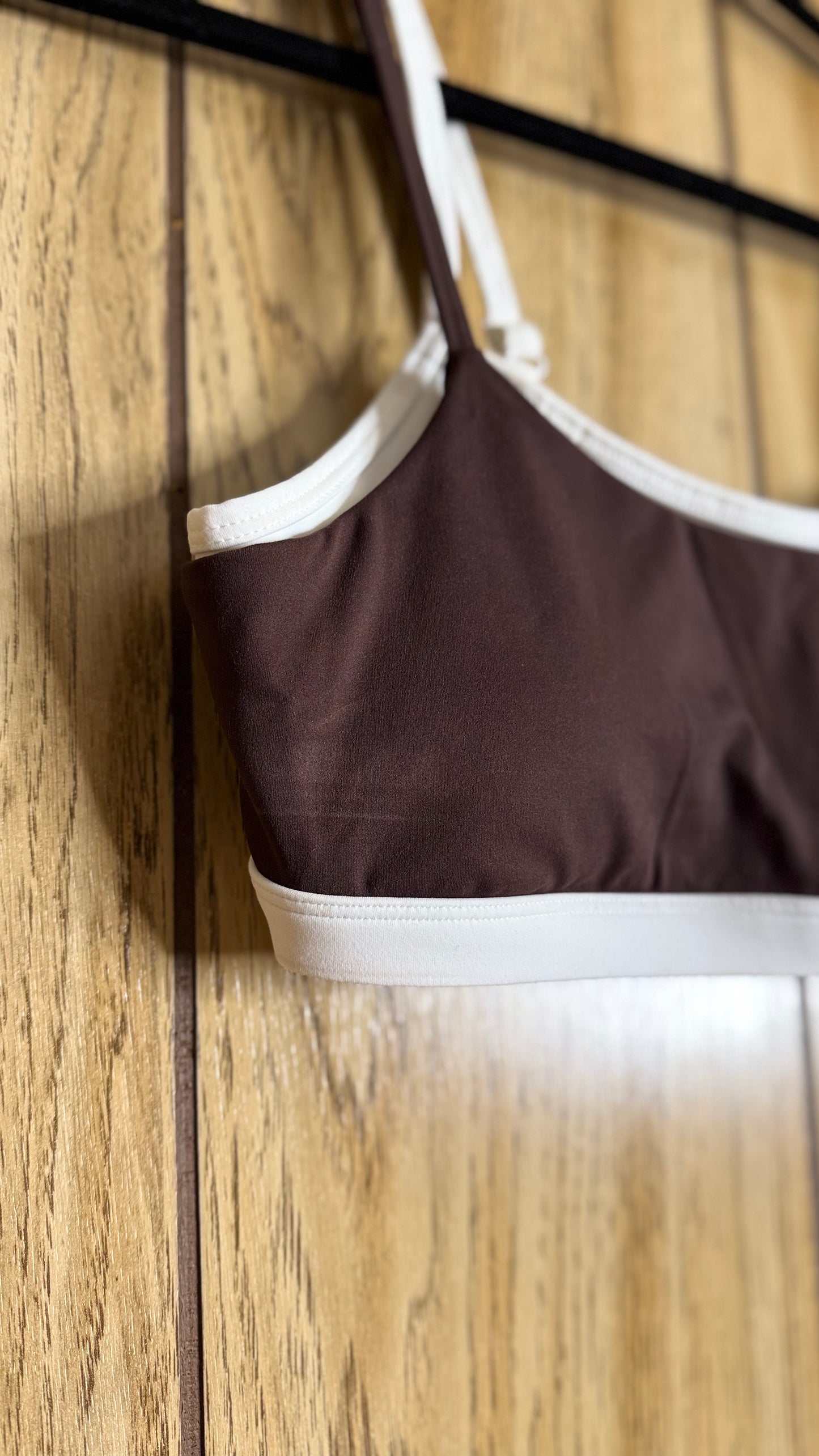 Two tone espresso top - slightly imperfect - FINAL SALE