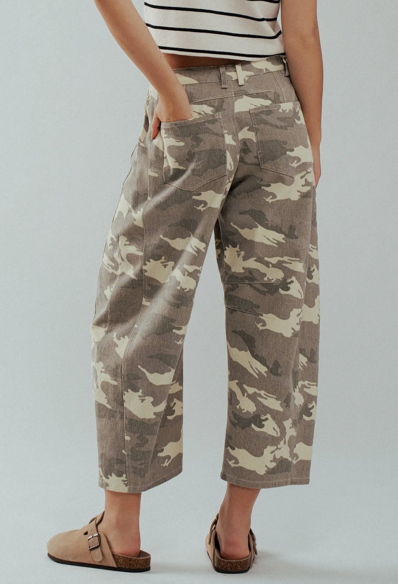 The Willow Wide Leg Barrel Jeans