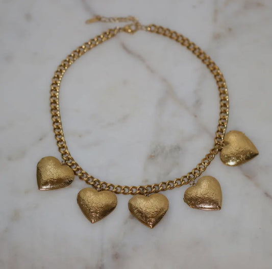 Chain Of Hearts Necklace