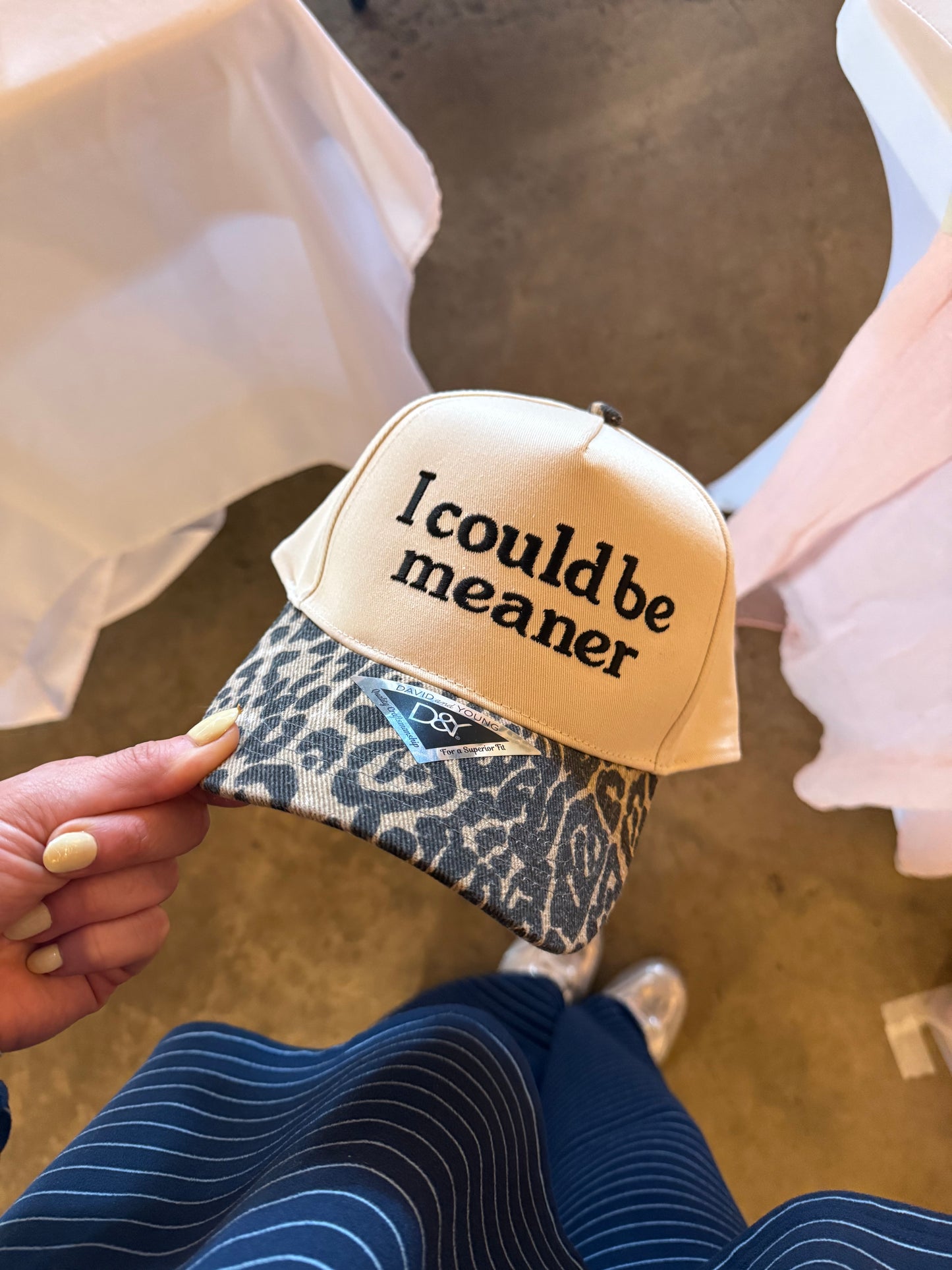 I Could Be Meaner - Cheetah Brim