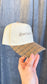 BAD HAIR DAY Corduroy Houndstooth Print Hat