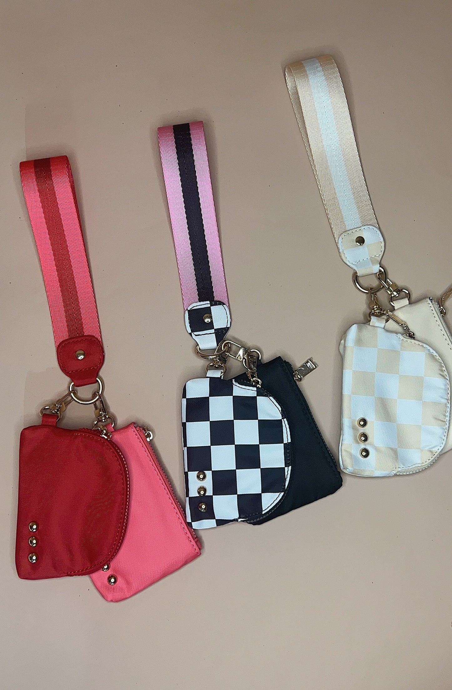 The Dolly Duel Pouch Wristlet