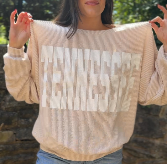 Tennessee Ribbed Long Sleeve
