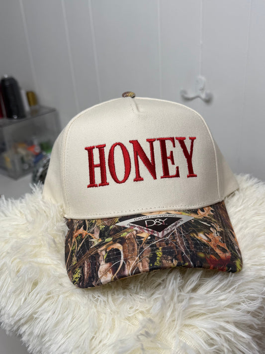 HONEY Camo Hat