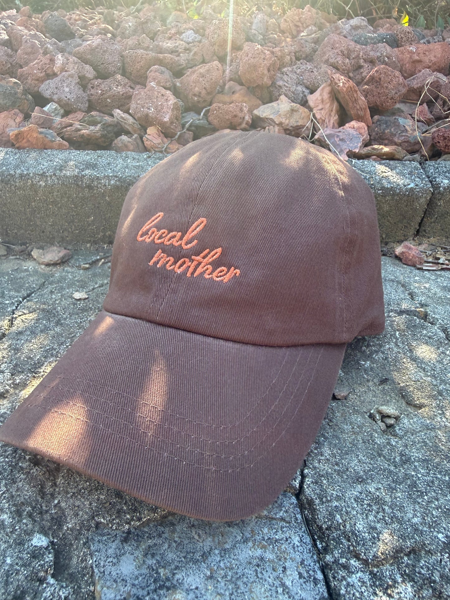 Local Mother Baseball Cap - Brown