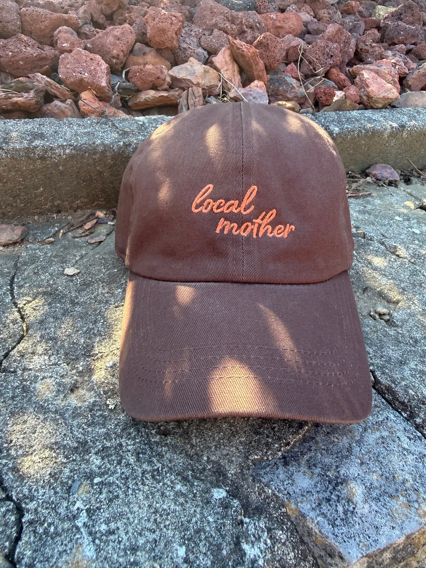 Local Mother Baseball Cap - Brown
