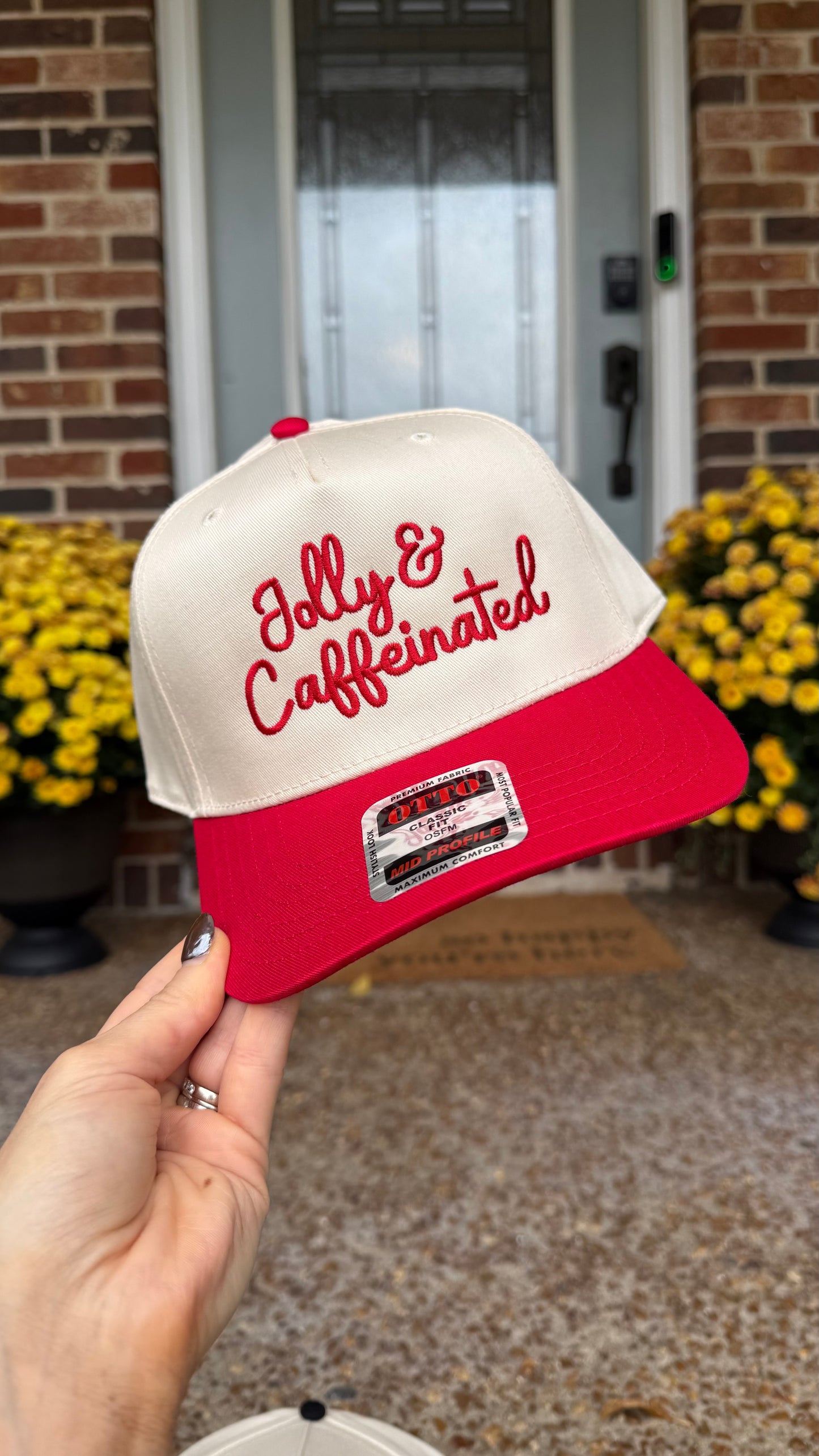 Jolly & Caffeinated Trucker Hat