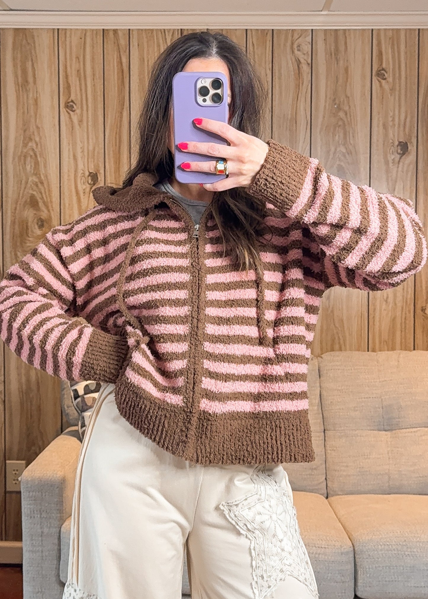 The Love Notes Zip Up