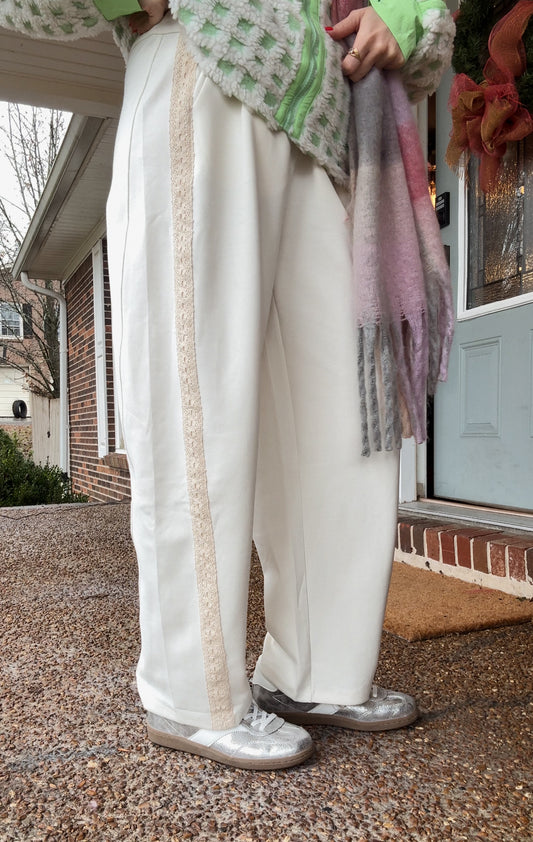 Daydream Lace Trim Pants