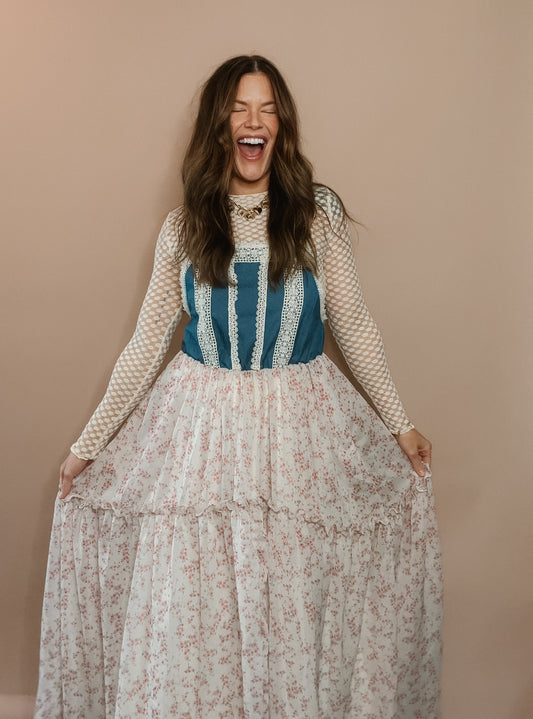 The Petal and Lace Dress