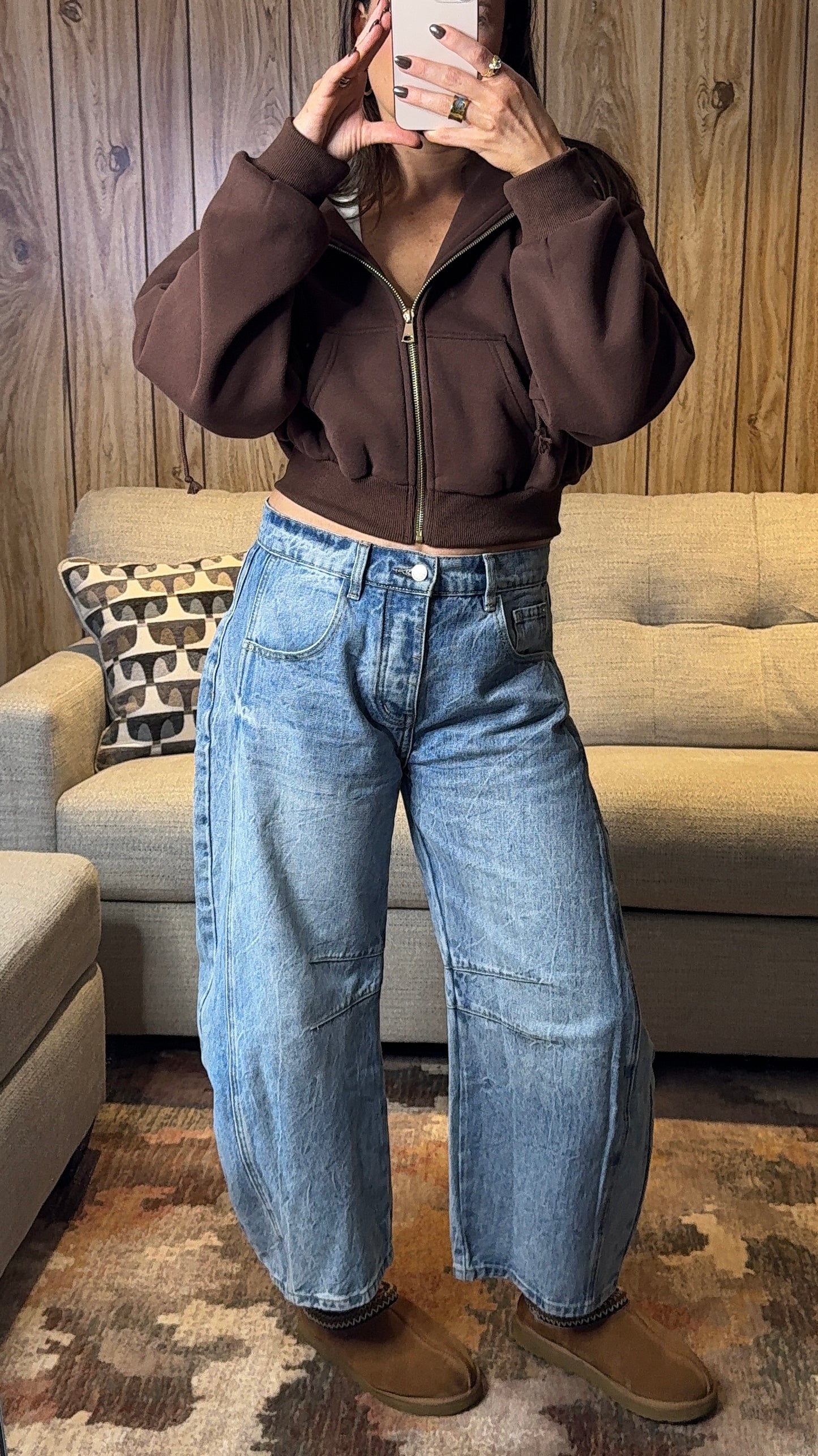 The Brooks Barrel Jeans