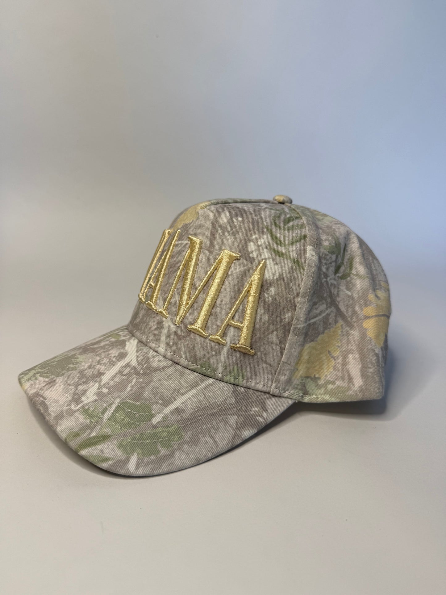 MAMA 3D Puff Camo Trucker