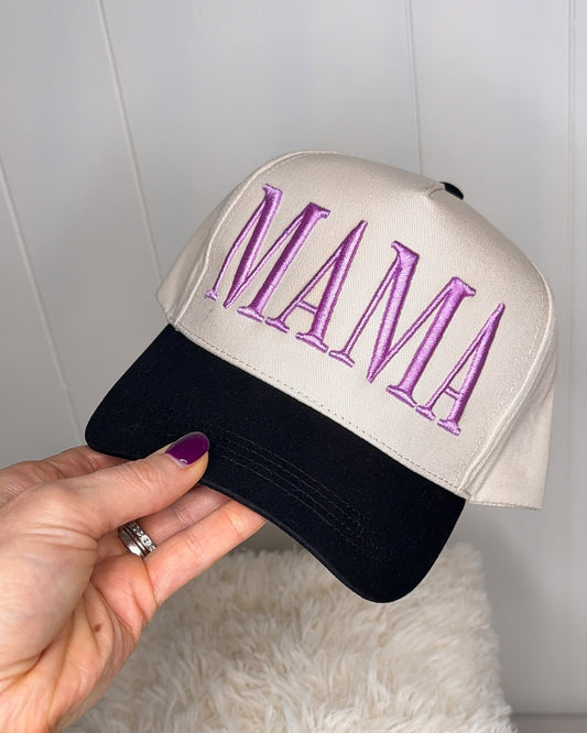 SLIGHTLY IMPERFECT - MAMA 3D Puff Hat