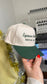ESPRESSO MARTINI SOCIAL CLUB Dark Green Two Tone Trucker Hat
