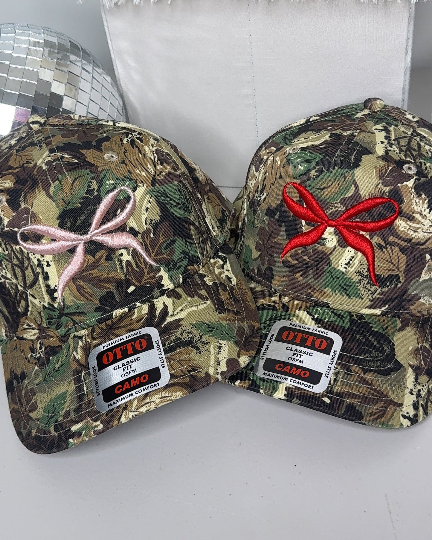 3D Bow Camo Hat