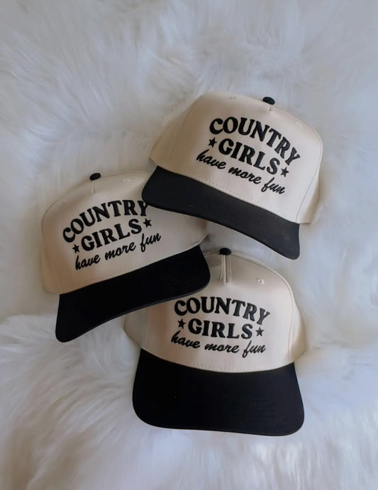 Country Girls Have More Fun Hat