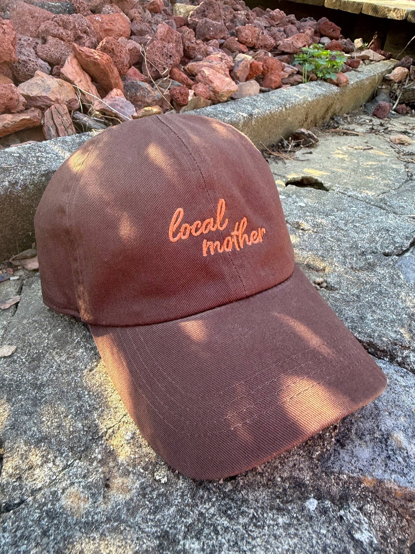 Local Mother Baseball Cap - Brown