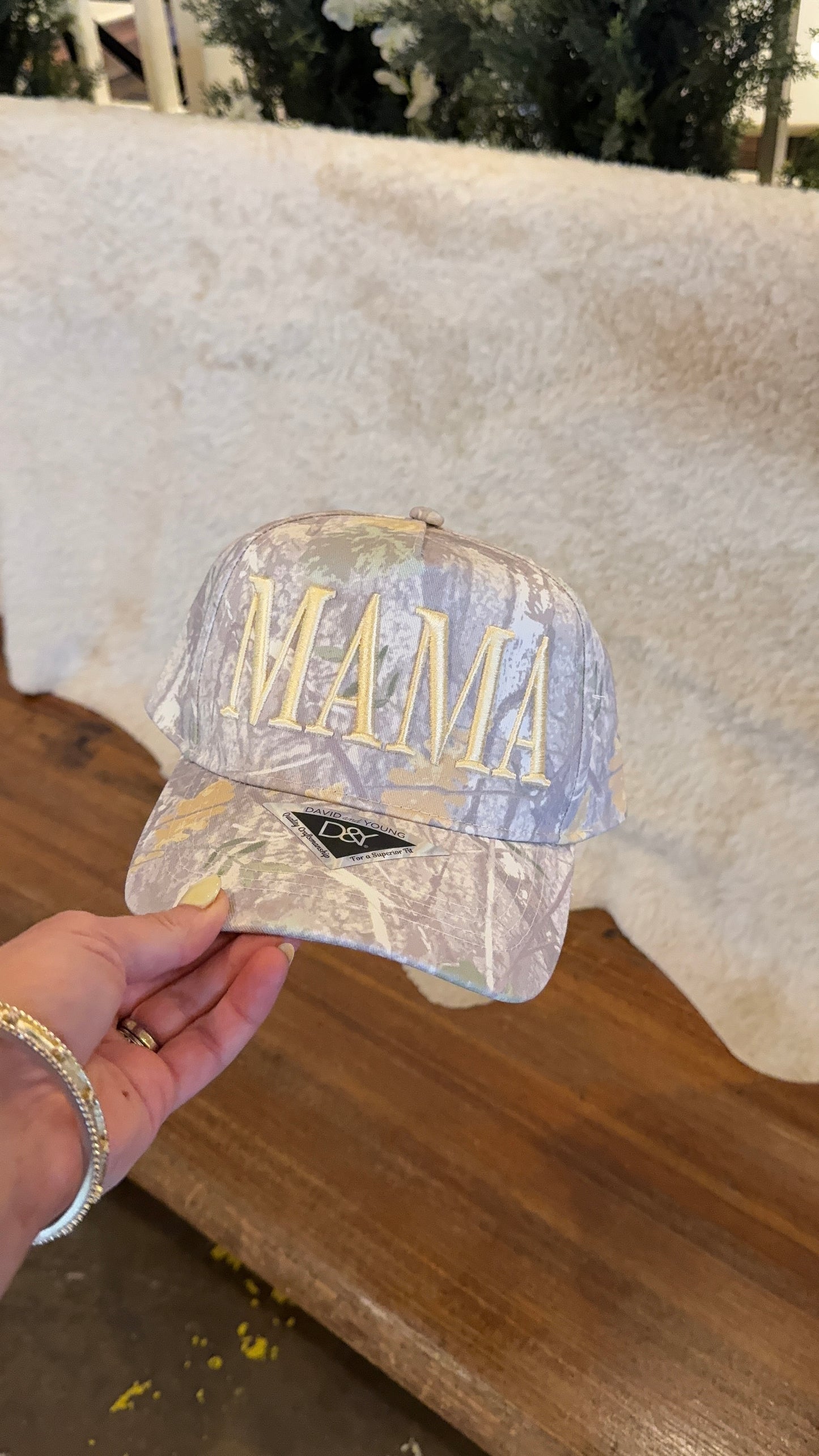 MAMA 3D Puff Trucker - Camo