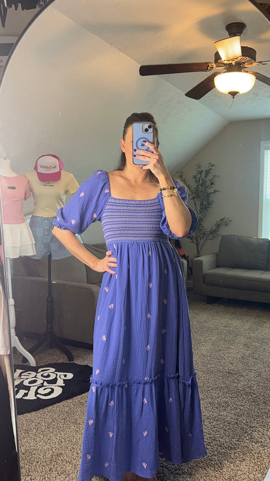 Cobalt Blue Maxi