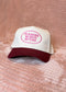 I’d Rather Be With My Kids Hat - Pink & Maroon