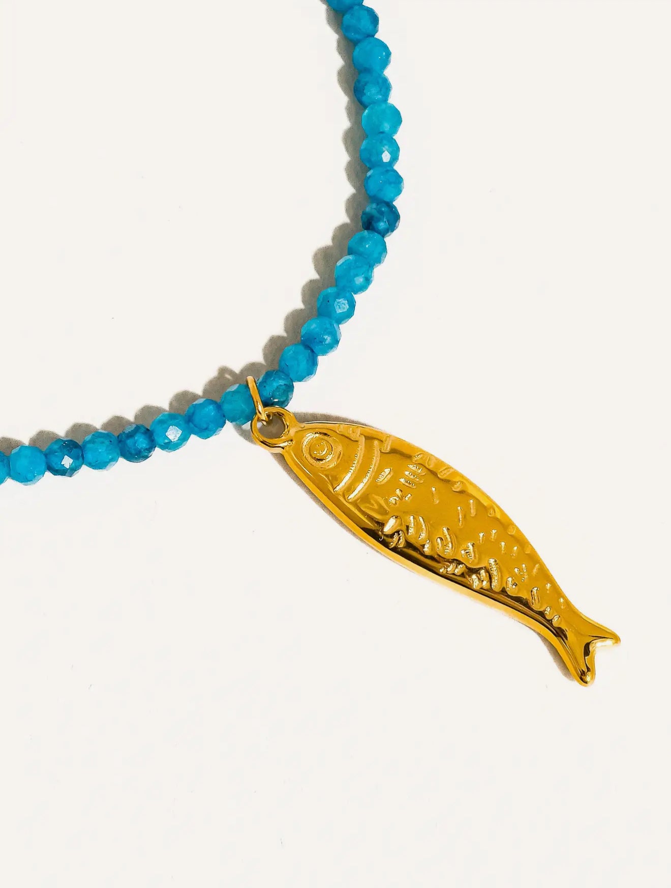 Beaded Fish Necklace