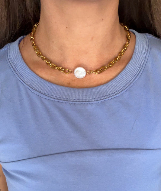 Pearl Chain Necklace