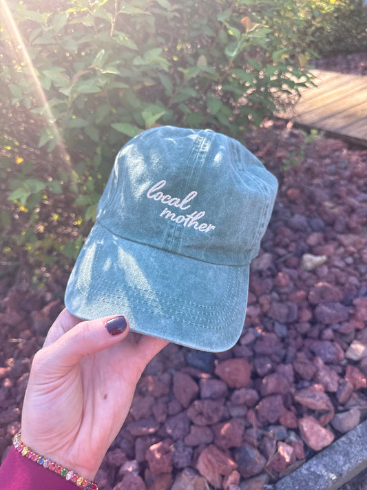 Local Mother Baseball Cap - Green