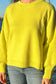 Shine Bright Neon Yellow Balloon Sleeve Sweater Top