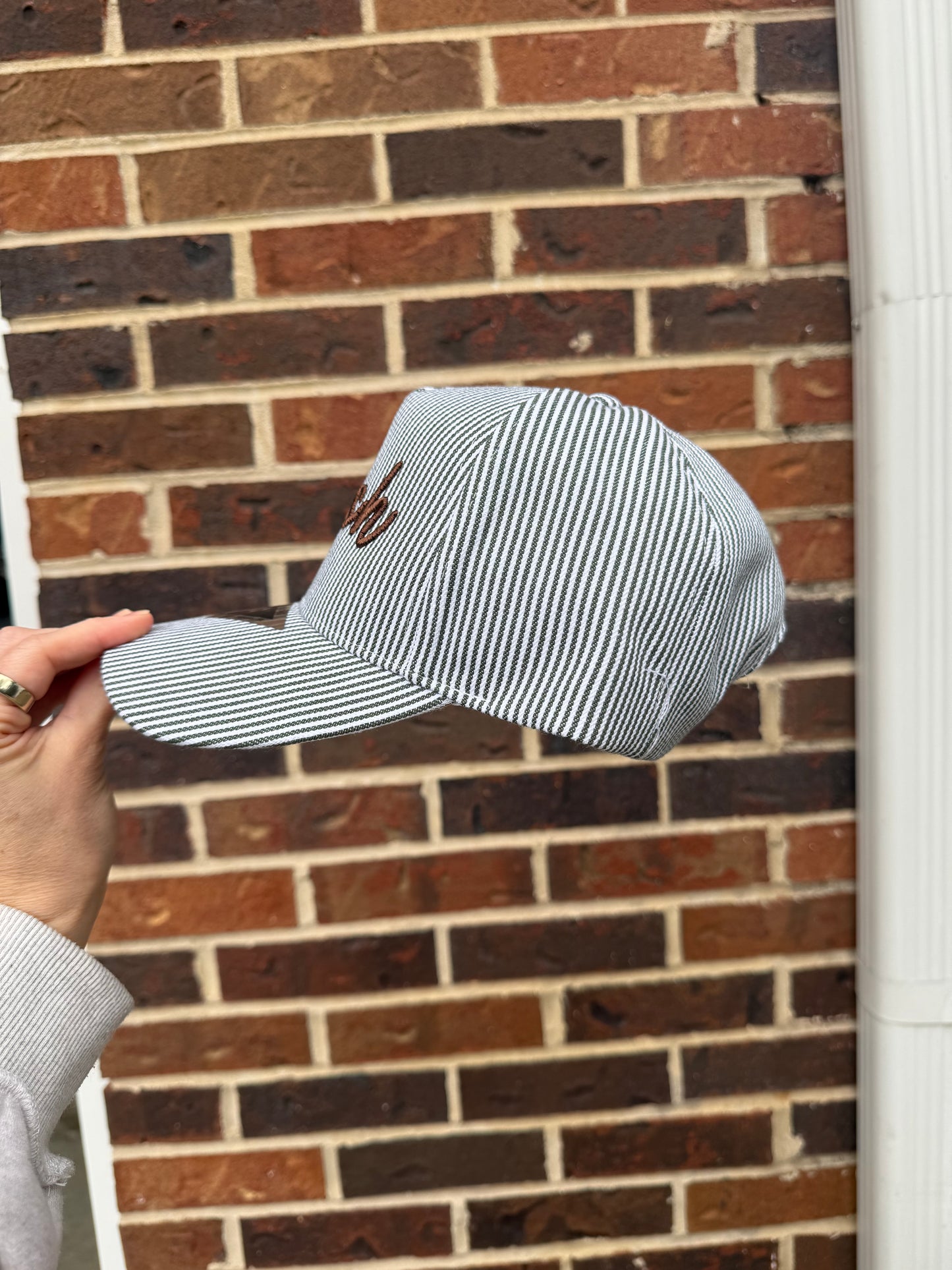 Nash 3D Puff Striped Trucker