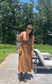 Cinnamon Girl Midi Dress