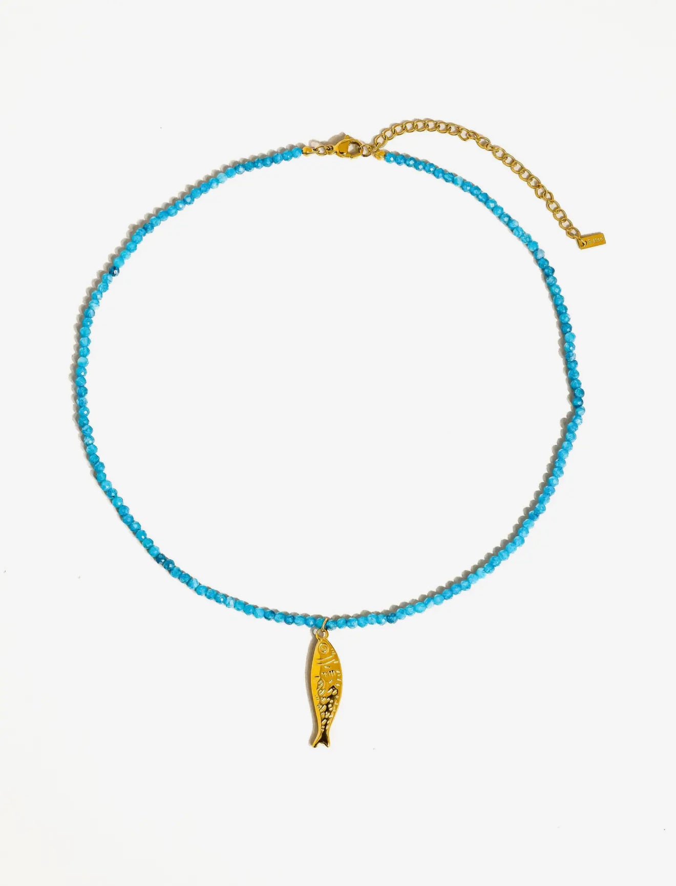 Beaded Fish Necklace