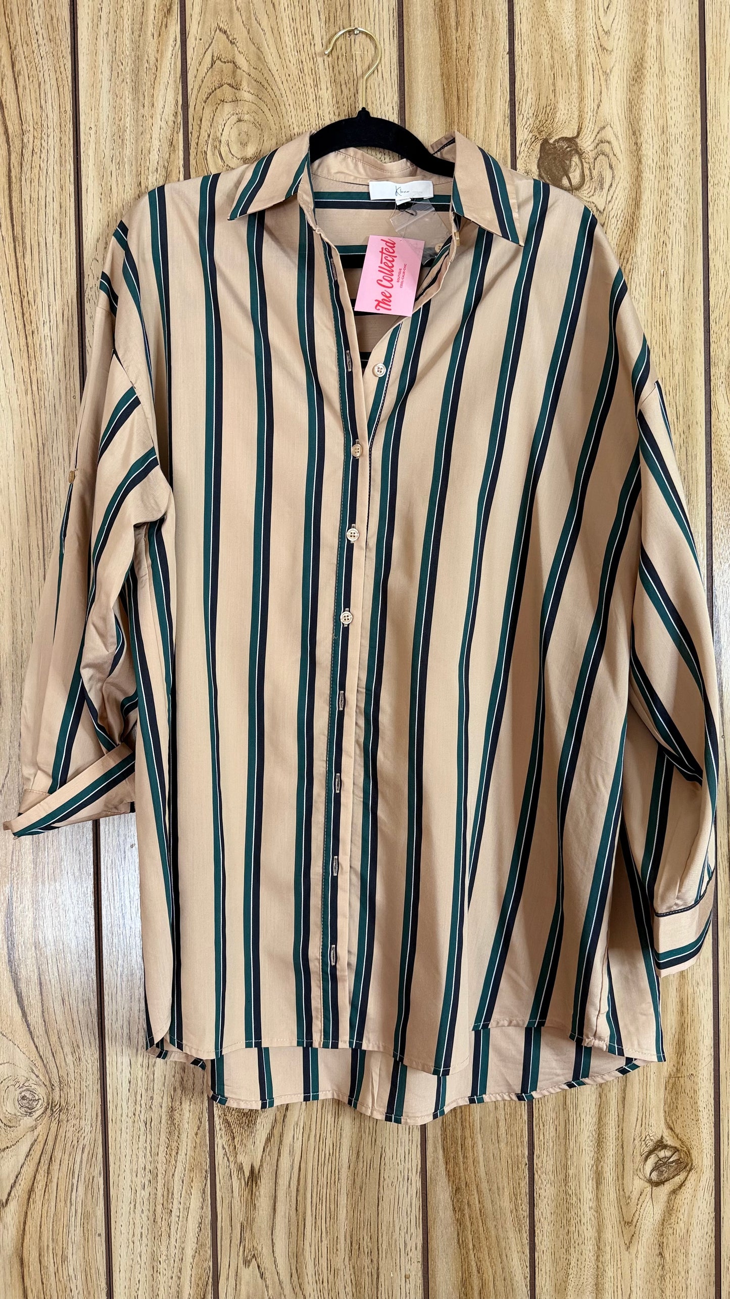 Statement Stripe Top - slightly imperfect - FINAL SALE
