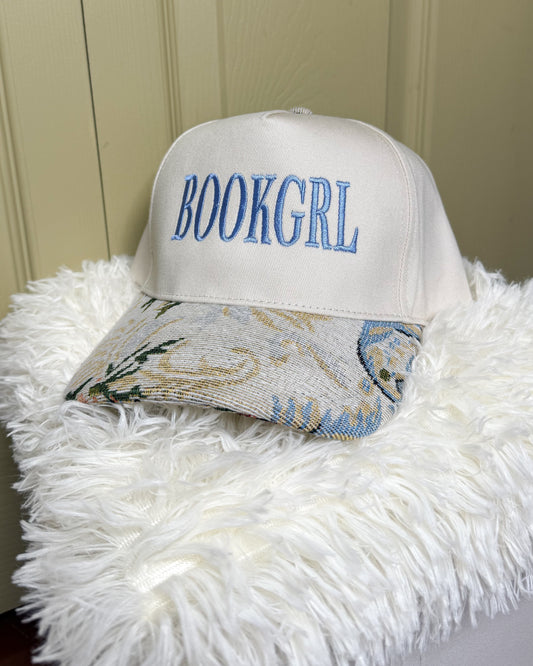 BOOKGRL Floral Trucker Hat