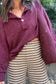 The Burgundy Blend Henley