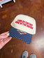 Land Of The Free Polka Dot Trucker Hat