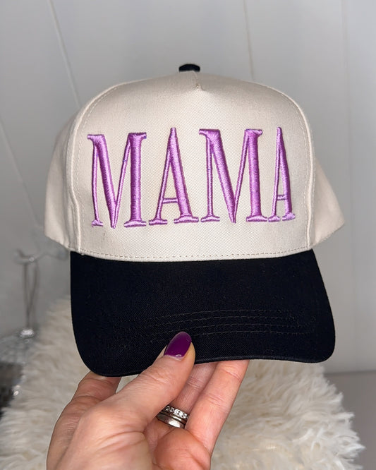 SLIGHTLY IMPERFECT - MAMA 3D Puff Hat
