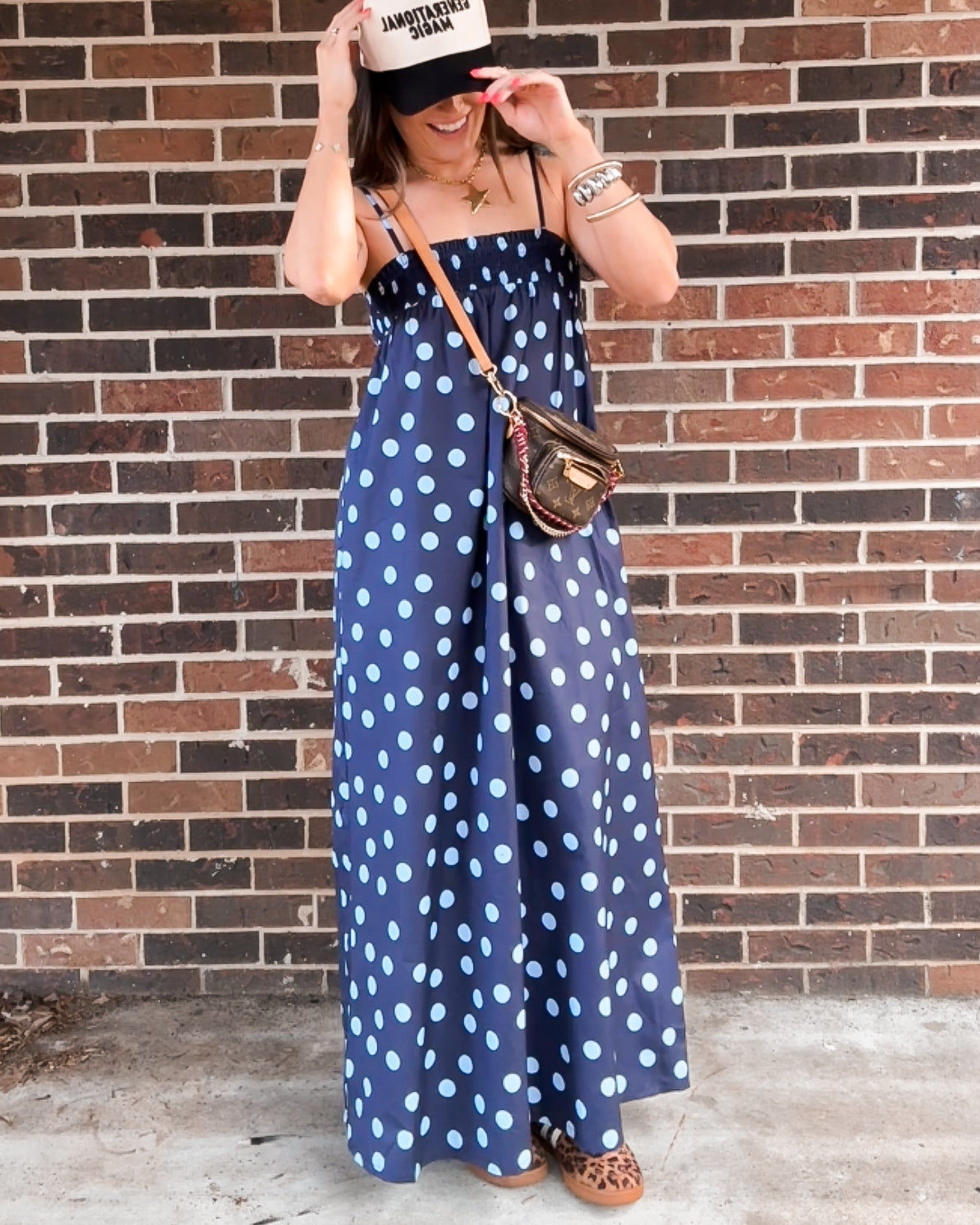 The Polka Pop Maxi Dress