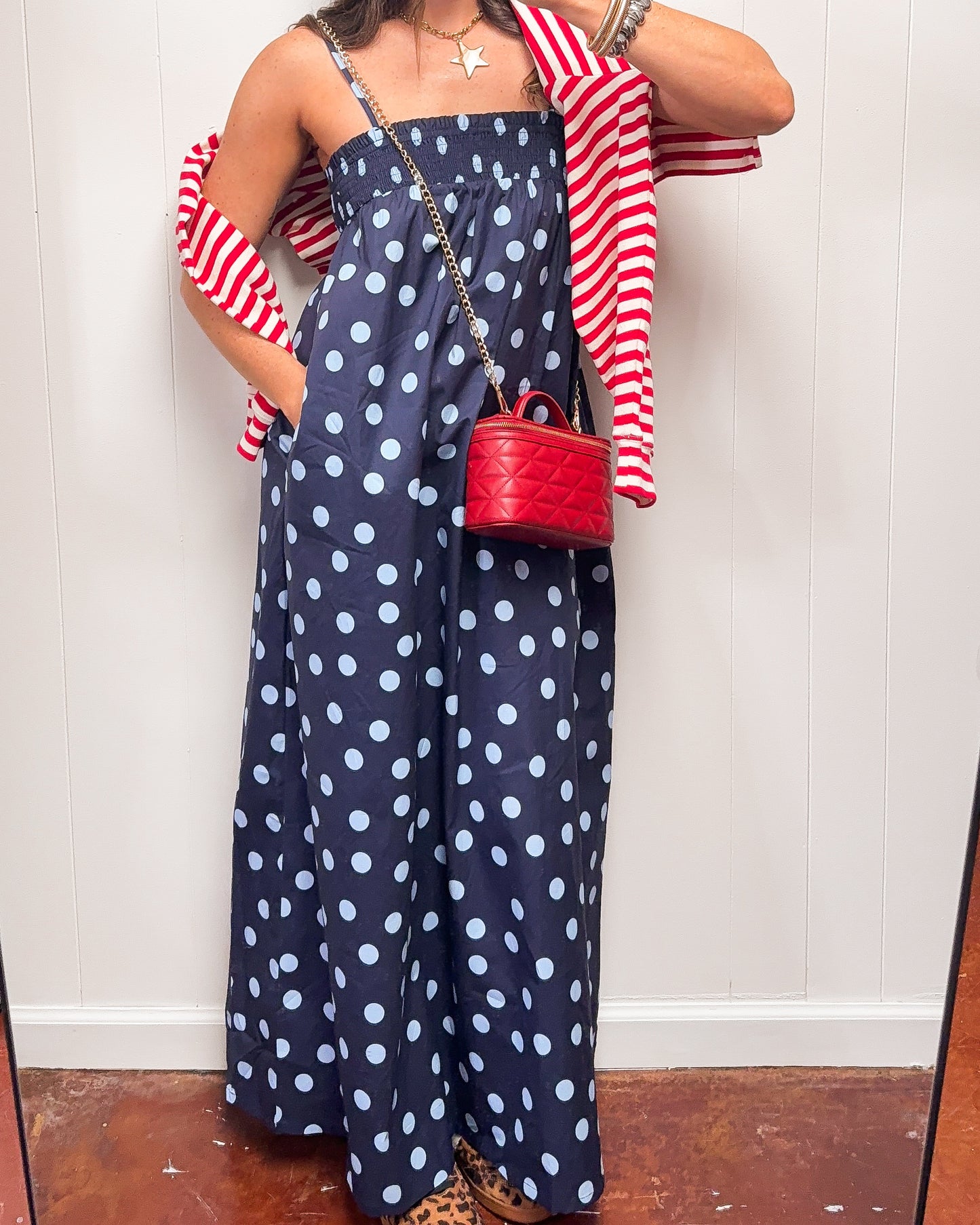 The Polka Pop Maxi Dress