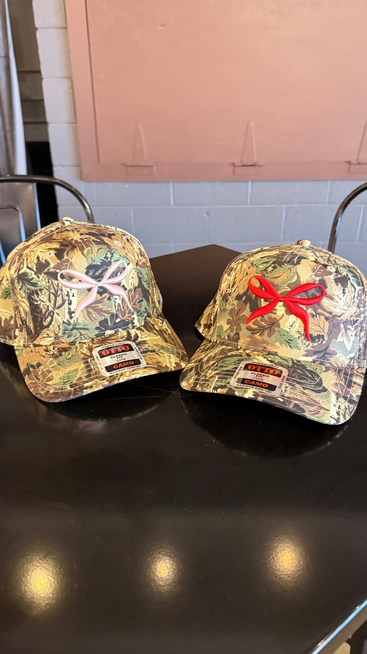 3D Bow Camo Hat