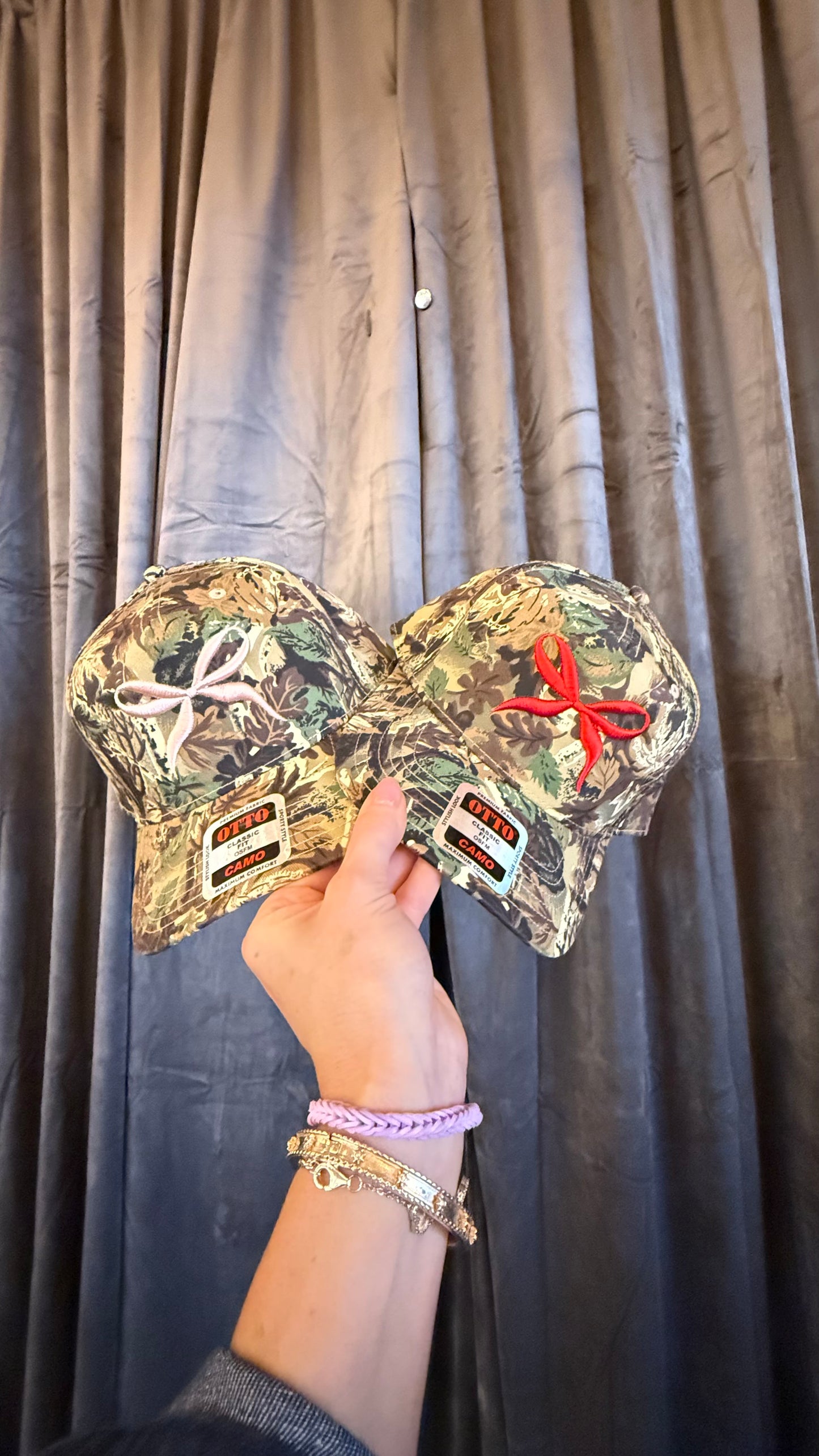 3D Bow Camo Hat