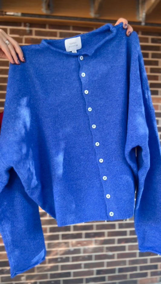 The Electric Blueberry Knit