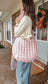Carry On Puffer Bag - Pink