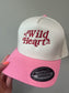 Wild Heart Pink and Red Trucker Hat